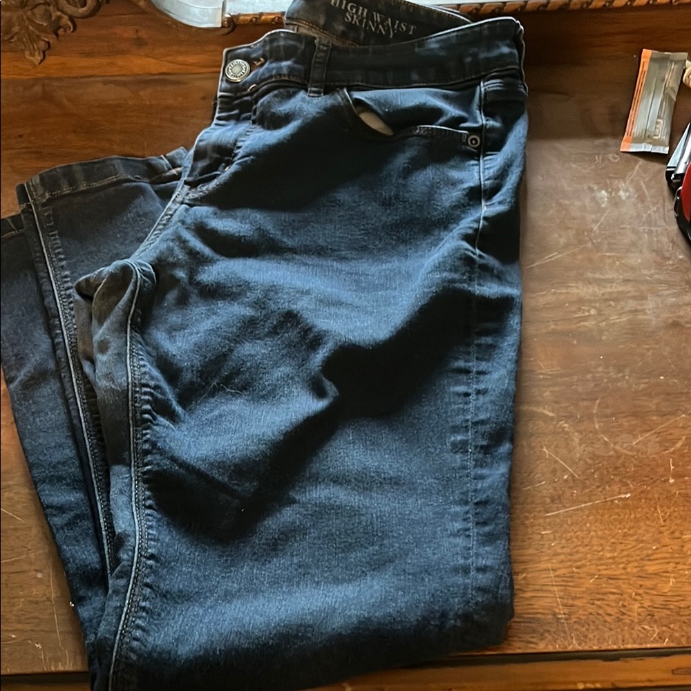 Limited High Waist Skinny Jeans - Black